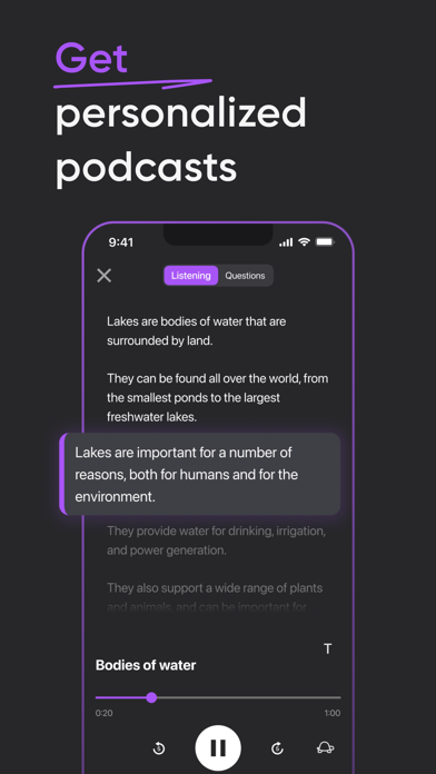 English Listening by Podcast Screenshot