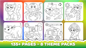 Drawing and coloring for kids screenshot