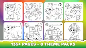 Drawing and coloring for kids screenshot 2