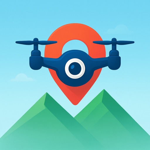 Drone Spot : Météo et Carte App Icon - Erwann Bestard