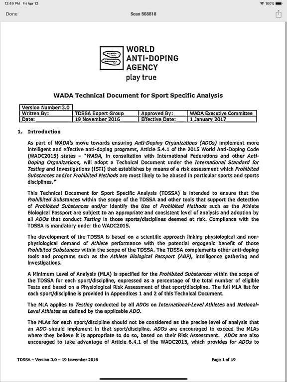 Scrybe - PDF scanner with OCR iPad screenshot