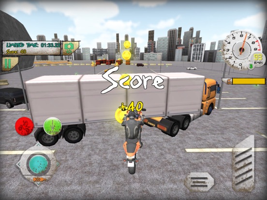 Motorbike Freestyle Stunt Race iPad screenshot