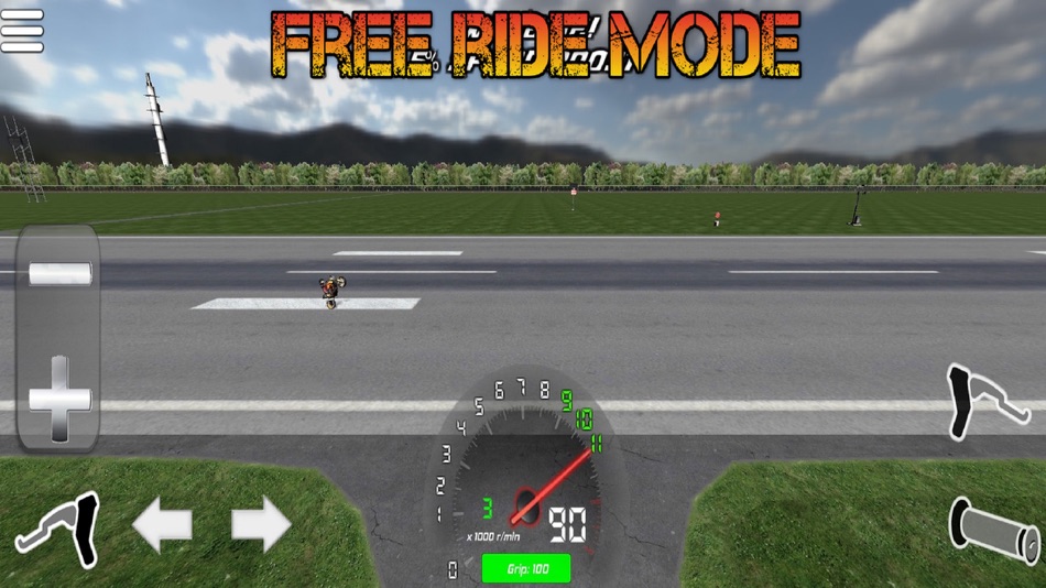#7. Drag Bikes 3 (iOS) di: K1 Games Oy