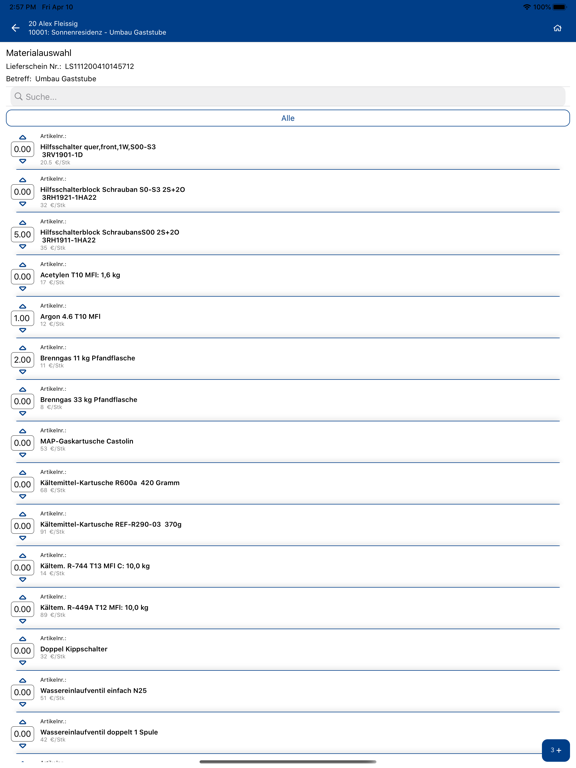 Kplus mobil iPad screenshot