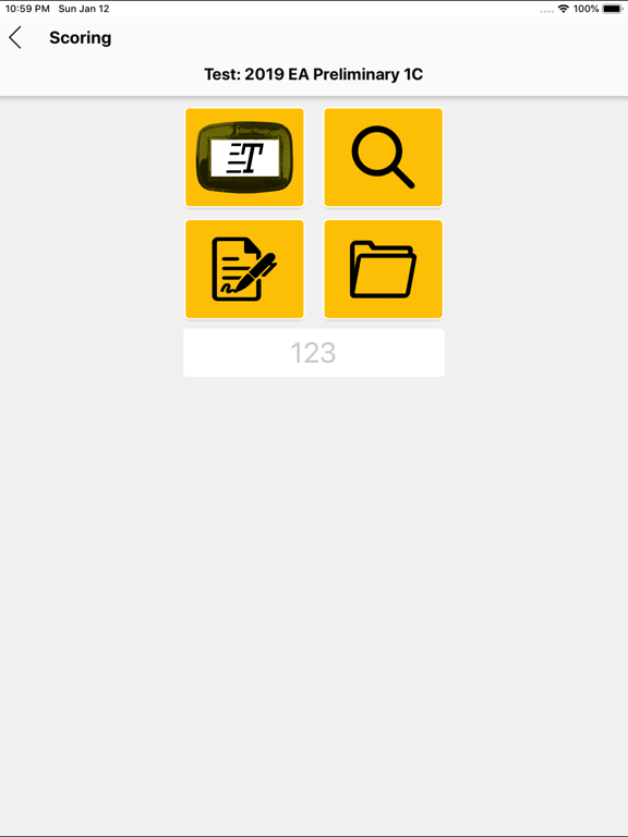 LiveScore Dressage iPad screenshot