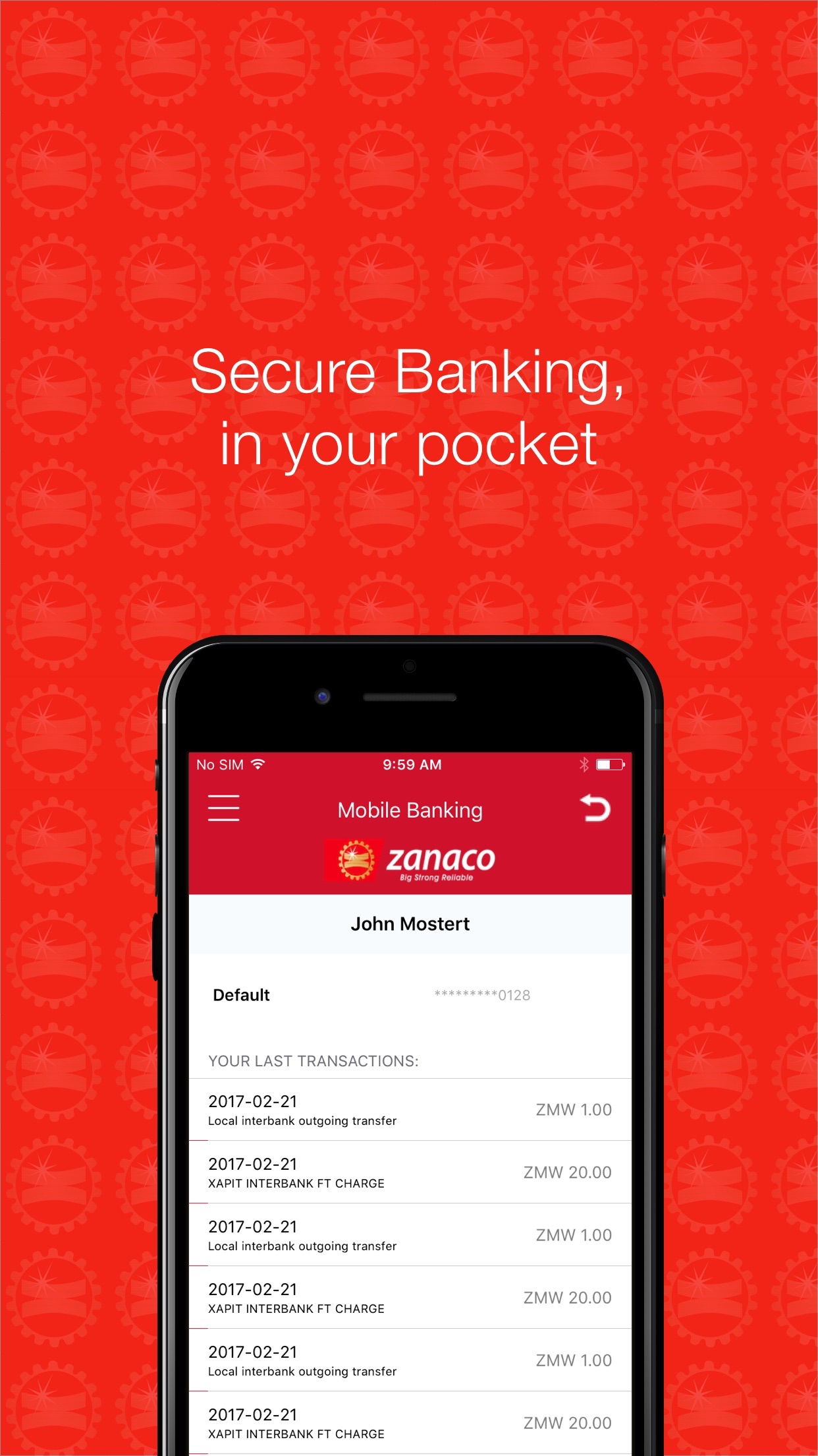 Screenshot 5 of ZANACO Mobile