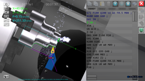 CNC Lathe Simulator Lite screenshot