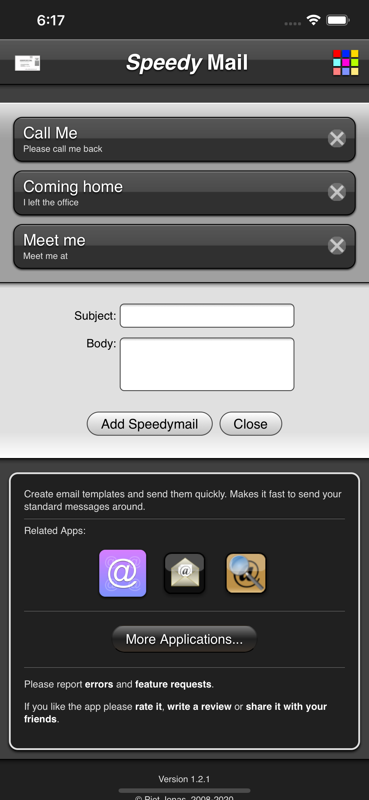 Speedy Mail screenshot 3