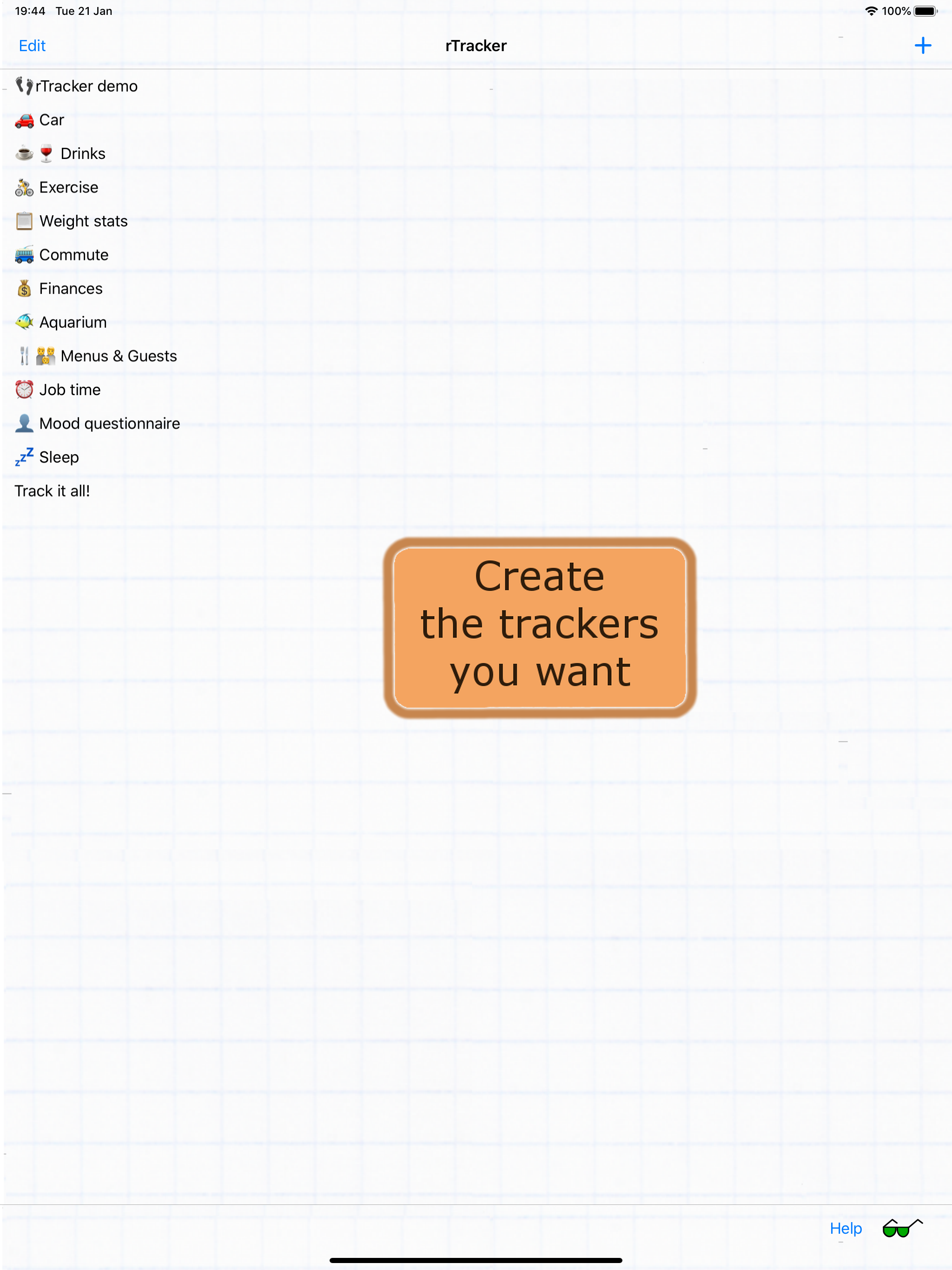 rTracker: Track It Your Way