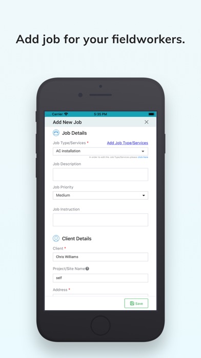 Screenshot #3 pour EyeOnTask - App for Admin