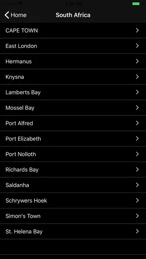 South Africa Tides & Charts screenshot 4
