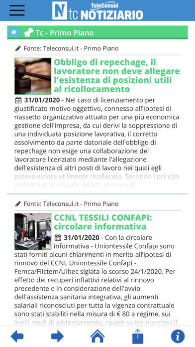 Notiziario PRO Mobile Screenshot
