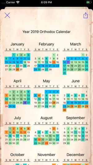 Orthodox Christian Calendar+ screenshot 4