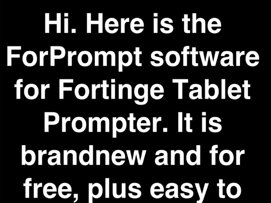 Screenshot #4 pour ForPrompt Mobile