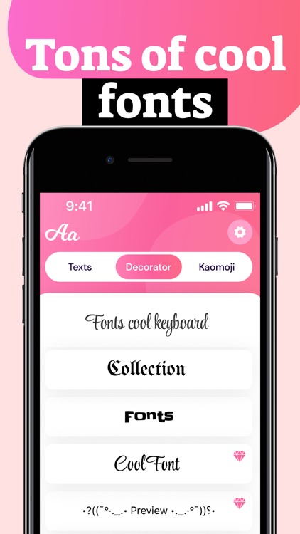 Fonts: Keyboard & Font Art screenshot-8