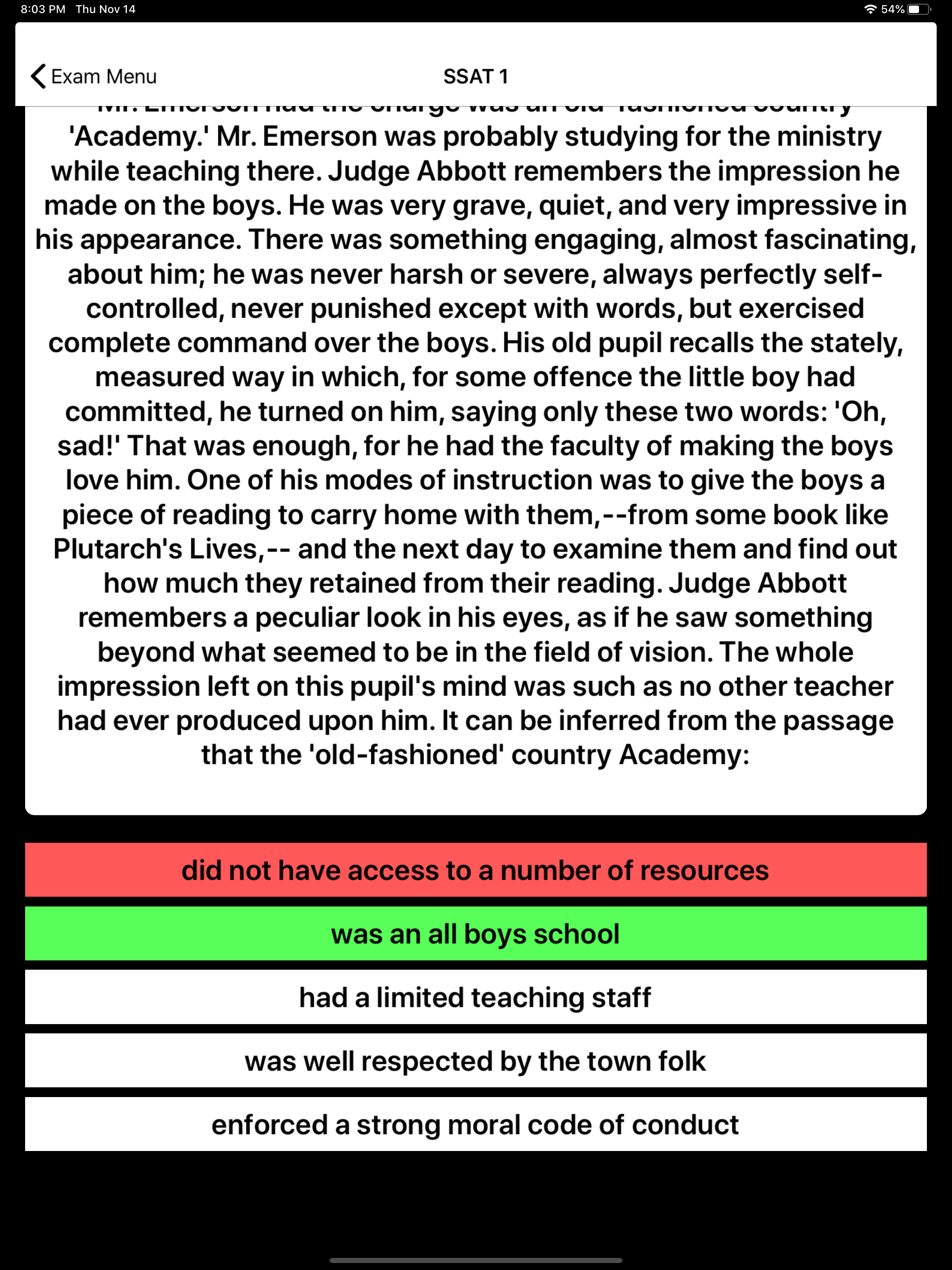 SSAT Success Coach 2025-2026