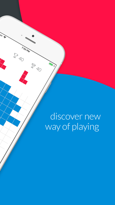 Screenshot #2 pour Tactris: tactical puzzle game