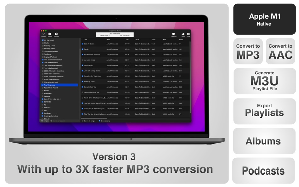 #9. Export for iTunes (macOS) Podle: Georgios Trigonakis