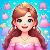 Princess makeover: hair & make icon