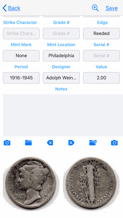 My Valuable Coin Collection Screenshot 5 of 8