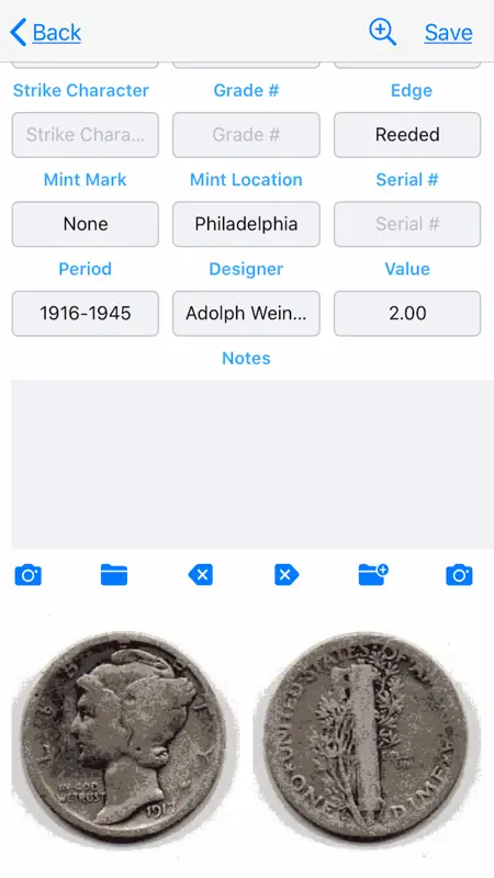 My Valuable Coin Collection screenshot 5 of 8