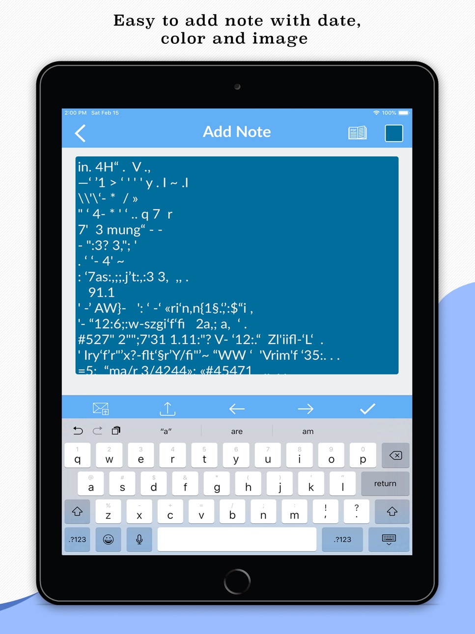 iPad screenshot