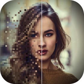 Mosaic Blur Photo Cam