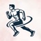 This app focuses on the strength and conditioning component of long distance running