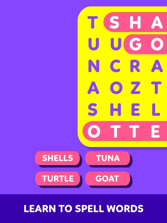 Screenshot #5 pour Word Find Games for Kids 3+