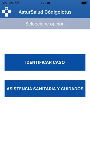 Captura de pantalla de Astursalud Código Ictus en iPhone 1