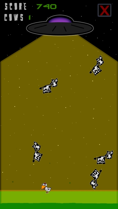 Cows and Aliens app screenshot