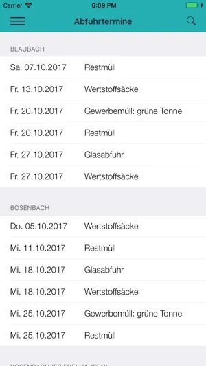 Abfallapp Landkreis Kusel screenshot 3