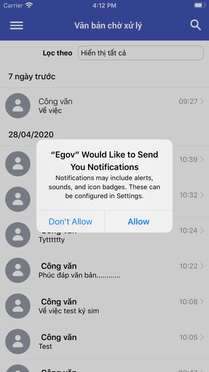 Egov - Quản lý điều hành