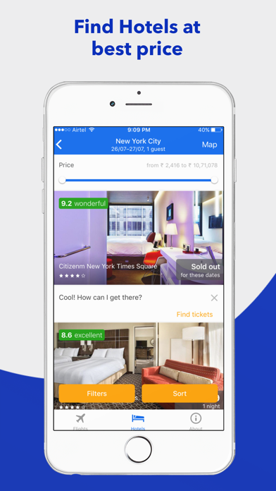 FareFirst - Flights & Hotels Screenshot