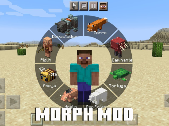 Screenshot #4 pour Morph Addons For Minecraft
