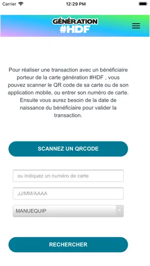 Capture d'écran de Génération #HDF Pro sur iPhone 3