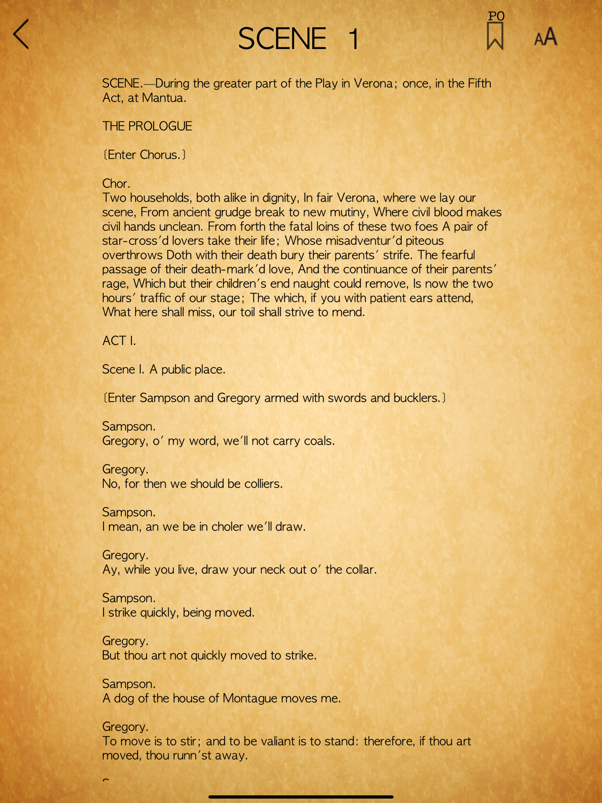 Shakespeare - Complete Search