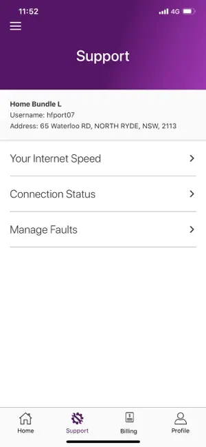 My TPG iPhone screenshot 3