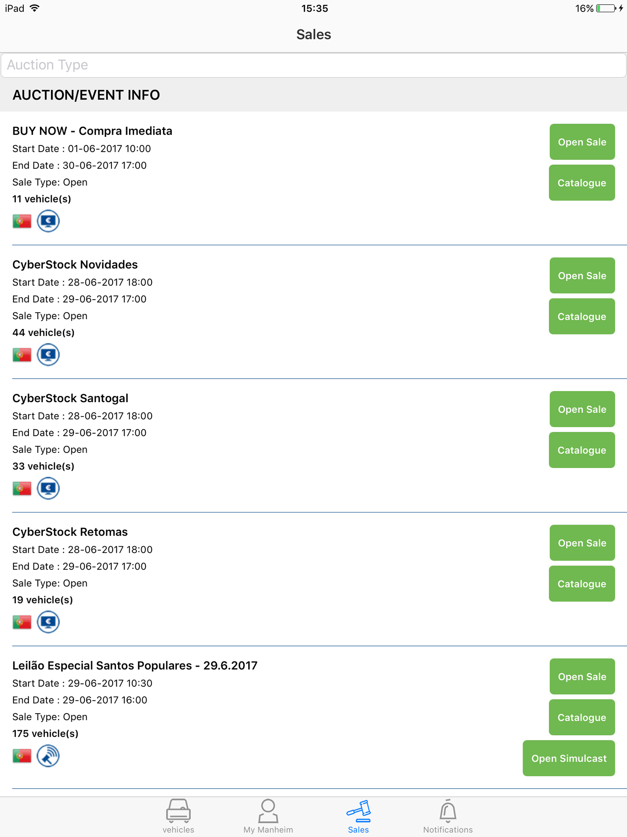 e-Manheim screenshot 3