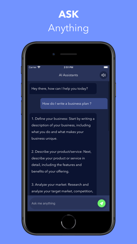 #2. AI Chat Bot - Poly Chat Master (iOS) 게시자: Bhavinkumar Satashiya