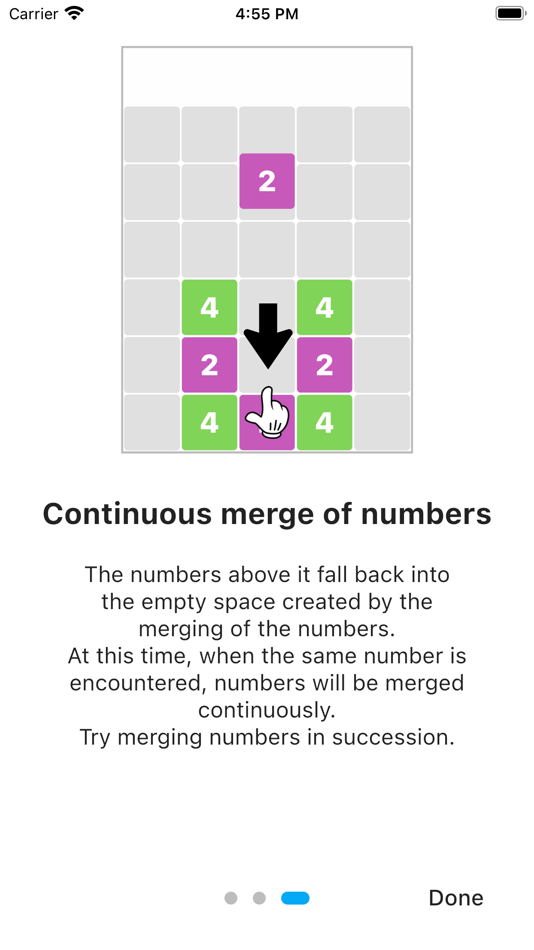 #7. Drop & Shot Number (iOS) Podle: Gyuhyeon Jeon