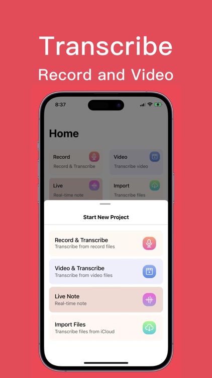 Transcribe - Voice to Text App