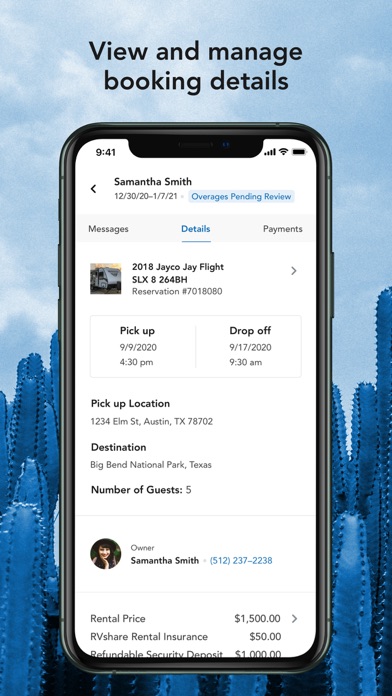 RVshare - RV Rentals Screenshot