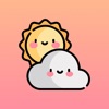 CuteWeather: weather widget icon