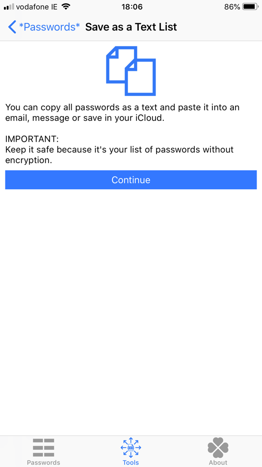 #6. *Passwords* Copy to Paste (macOS) Podle: Claudio Guirunas