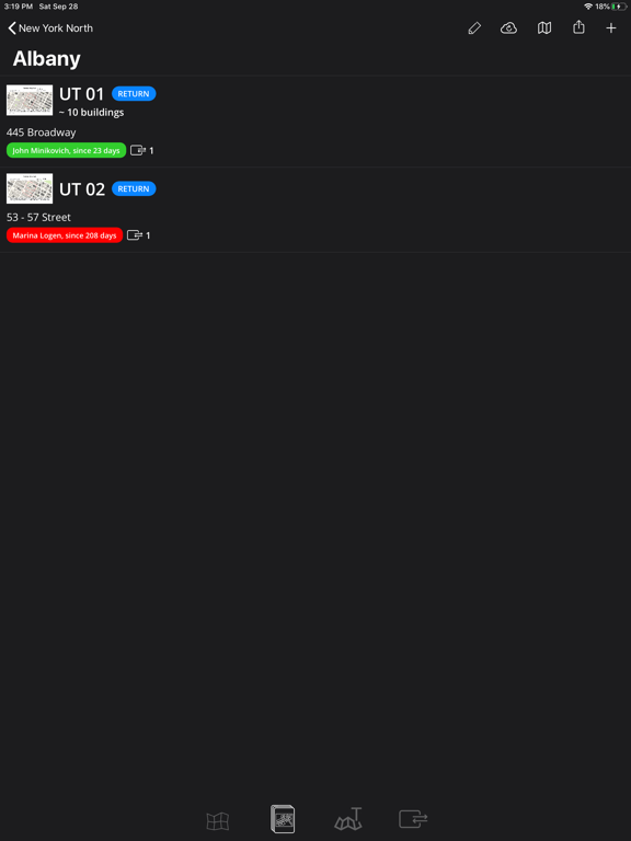 Territory Card iPad screenshot 5 - Utilities app