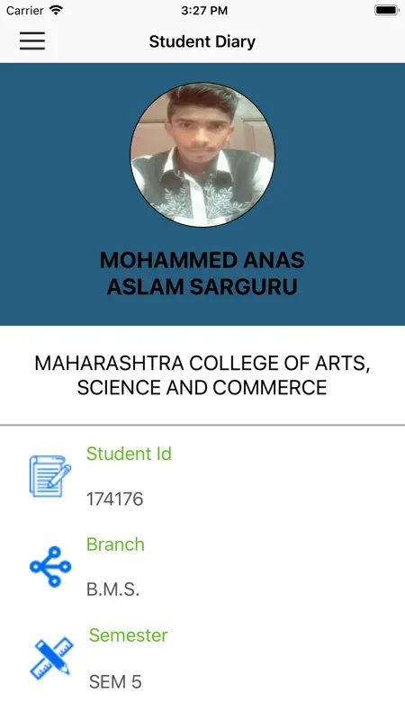 Student Diary Cloud screenshot 1 of 3