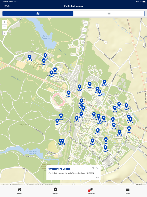 UNH Mobile iPad screenshot 8 - Education app