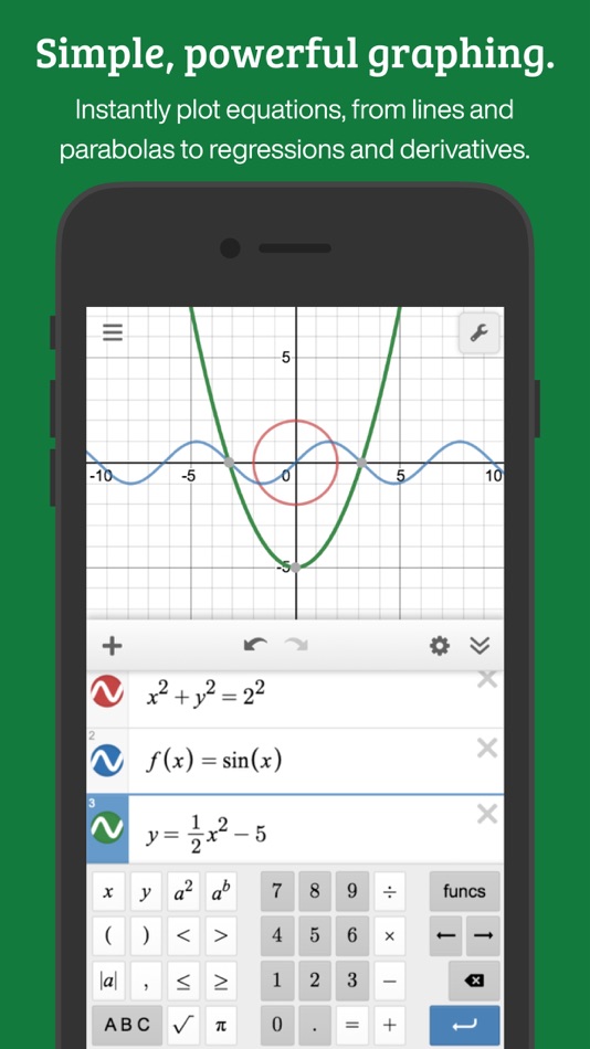 #1. Desmos Graphing Calculator (iOS) 게시자: Desmos