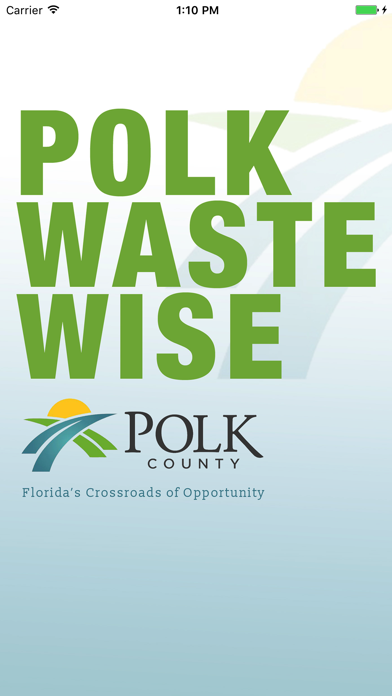 Polk Waste Wise Screenshot 1 - AppWisp.com Polk Waste Wise Screenshot 1 - AppWisp.com